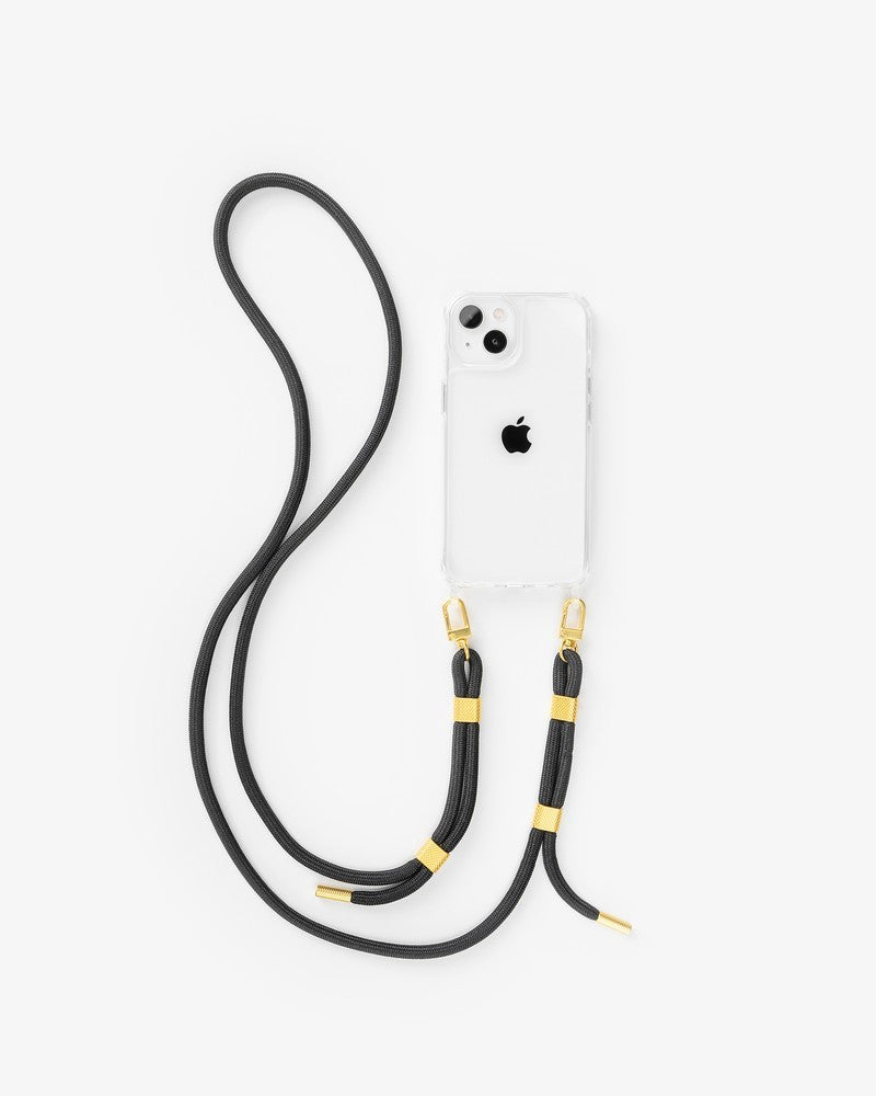 Handykette iPhone 13/14 Clear/Black