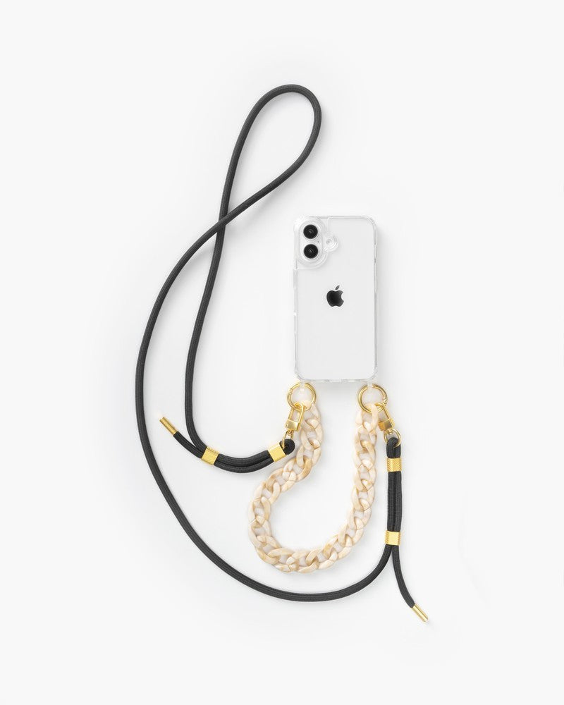 Clear Bundle iPhone 16 black/beige