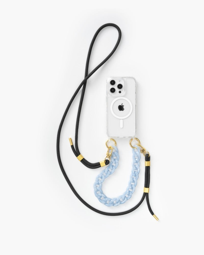 Clear Bundle MagSafe iPhone 15 Pro Black/Blue