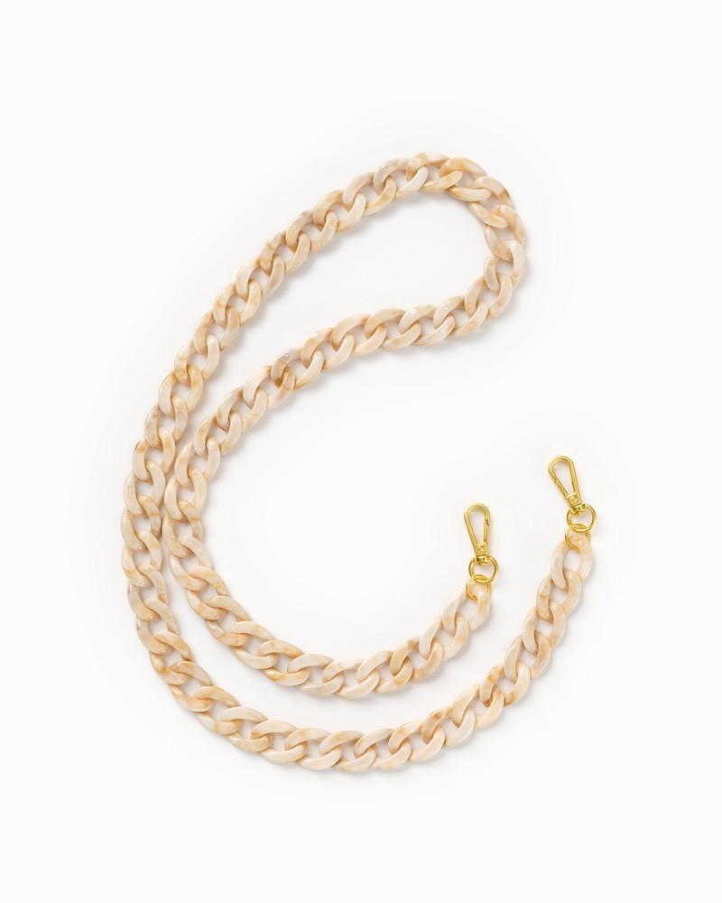 Chunky Chain in Beige Gold