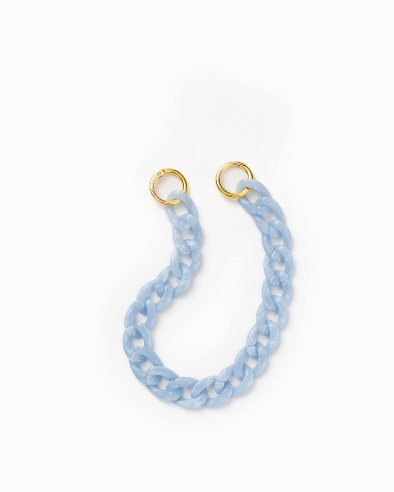 Short Chunky Chain Blue Gold