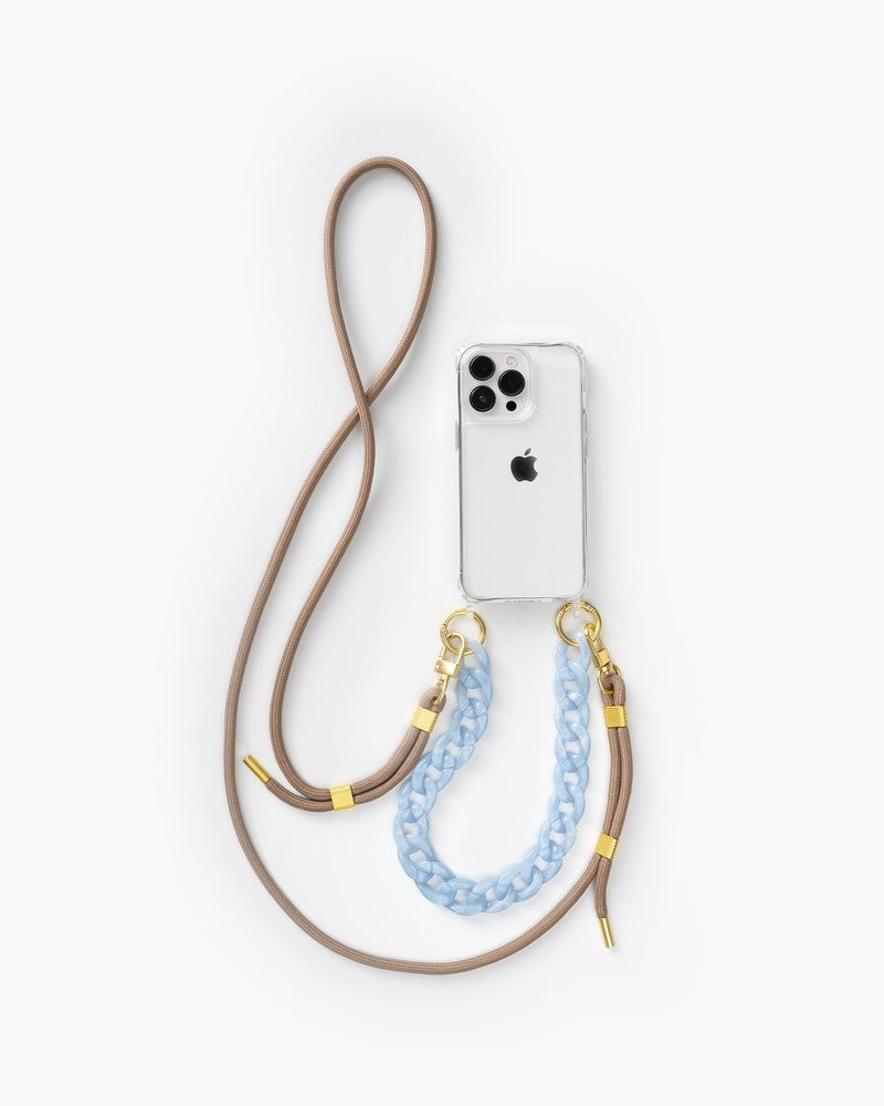 Clear Bundle iPhone 14 Pro Taupe/Blue