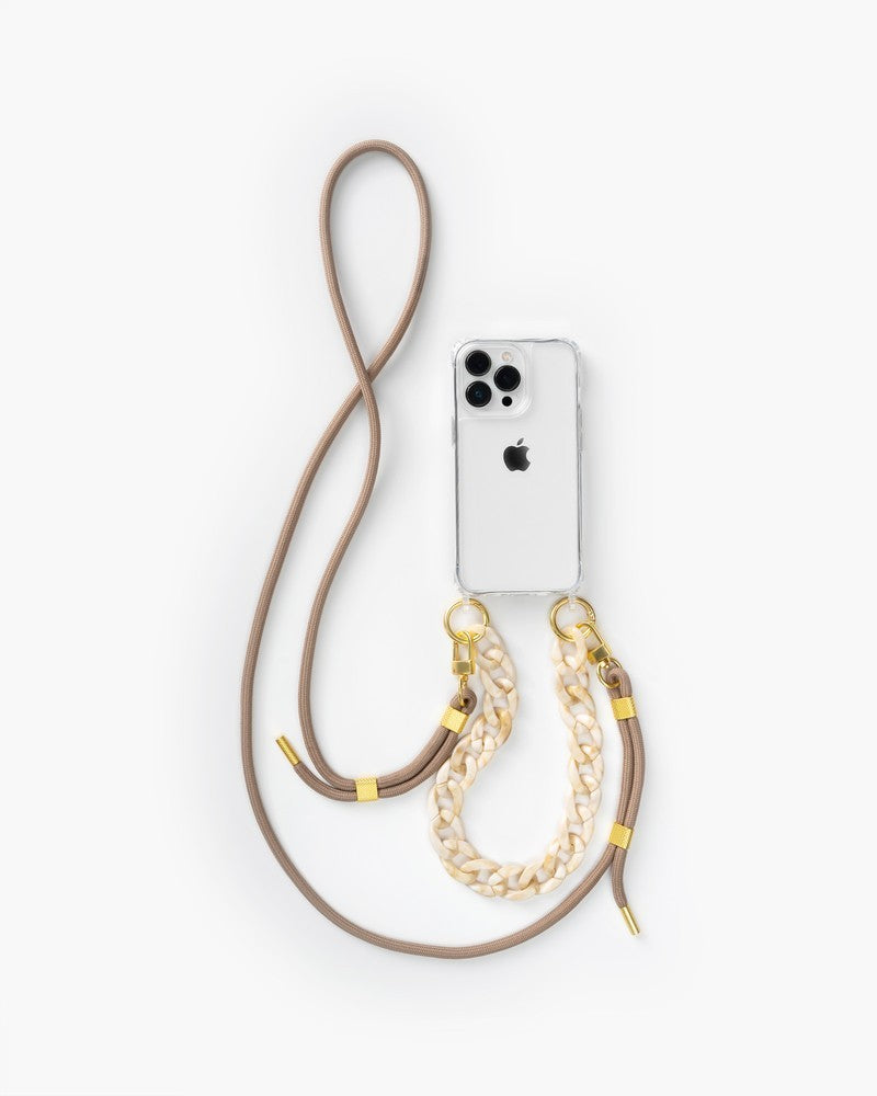 Clear Bundle iPhone 14 Pro Taupe/Beige