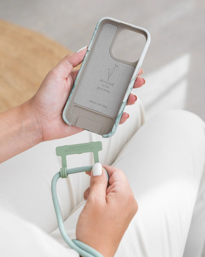 Handykette iPhone 14 Aqua Green