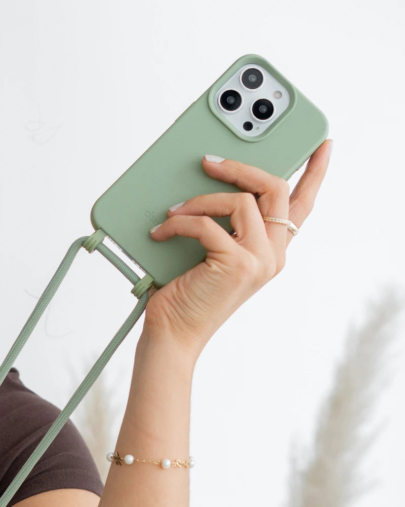 Handykette iPhone 16 Pro Jade Grün