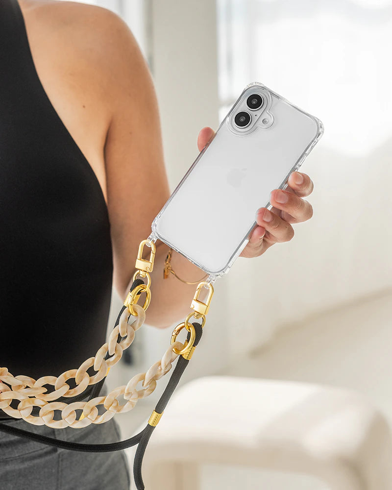 Clear Bundle iPhone 16 black/beige