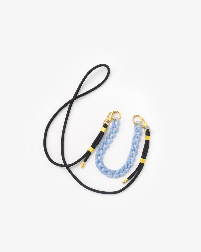 Kordel Bundle Schwarz Blau