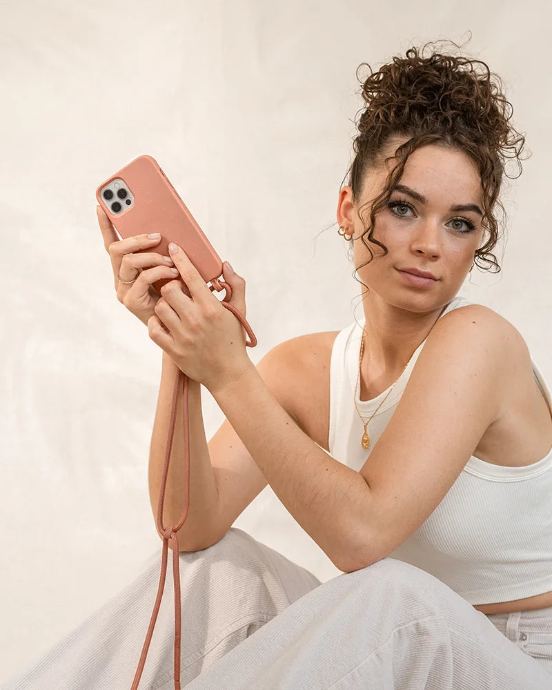 Handykette iPhone SE/8/7/6 Apricot