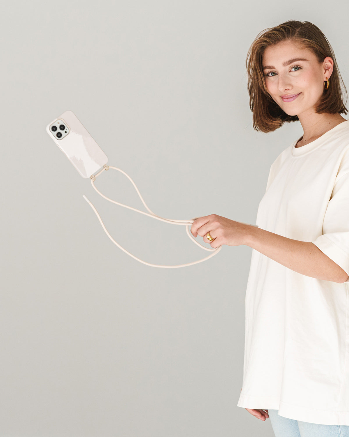 Handykette iPhone 14 Pro Dove White
