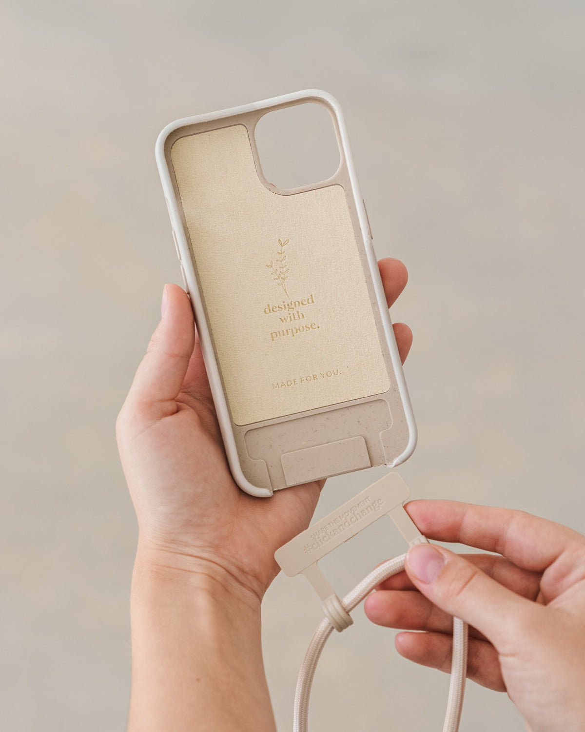 Handykette iPhone 16 Pro Dove White