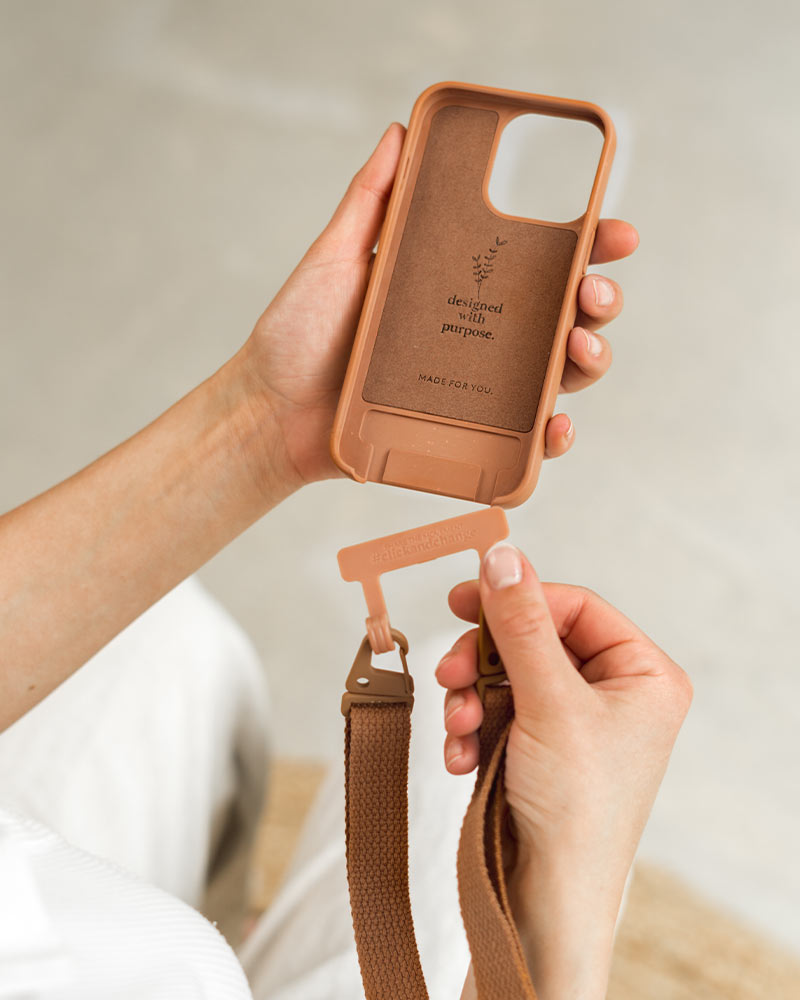 Abnehmbarer Gurt Rusty Orange