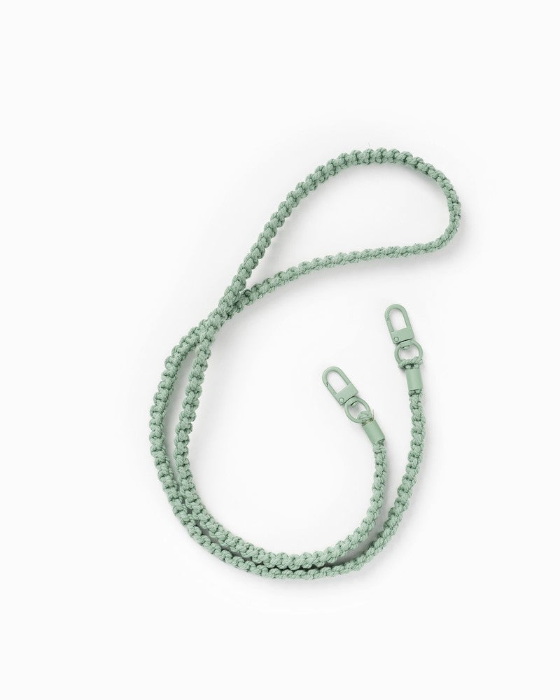 Braided Lanyard Jade Green