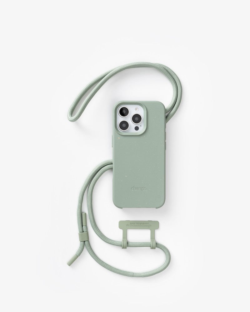 Crossbody Case iPhone 16 Pro Jade Green