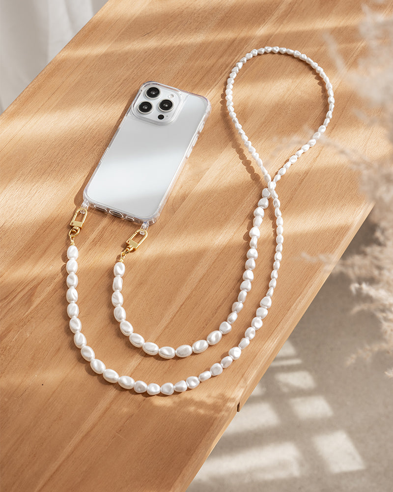 collier Perles iPhone 16 Pro