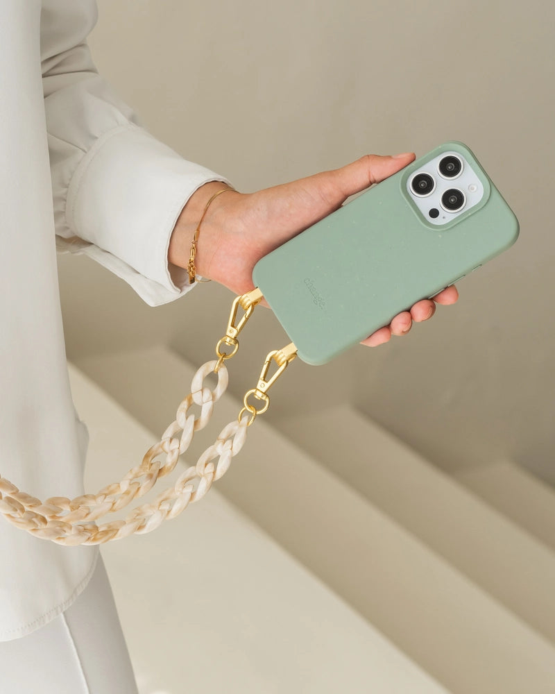 Crossbody Case iPhone 16 Pro Jade Green