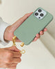 crossbody case iPhone 16 Jade Green