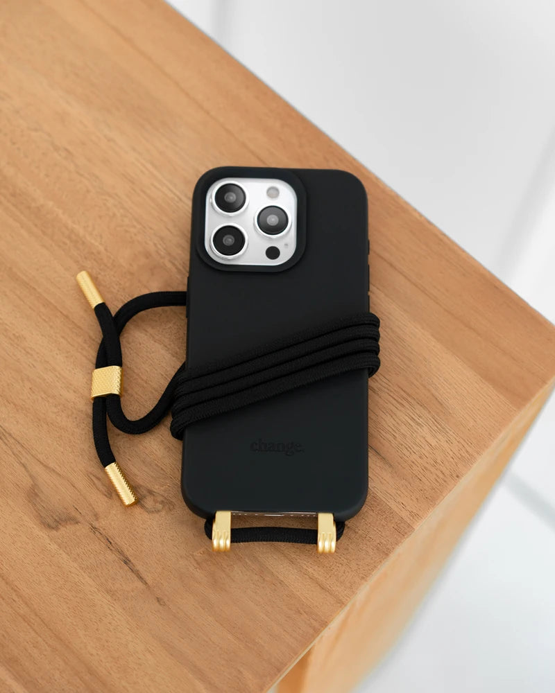 Cord Black with Gold