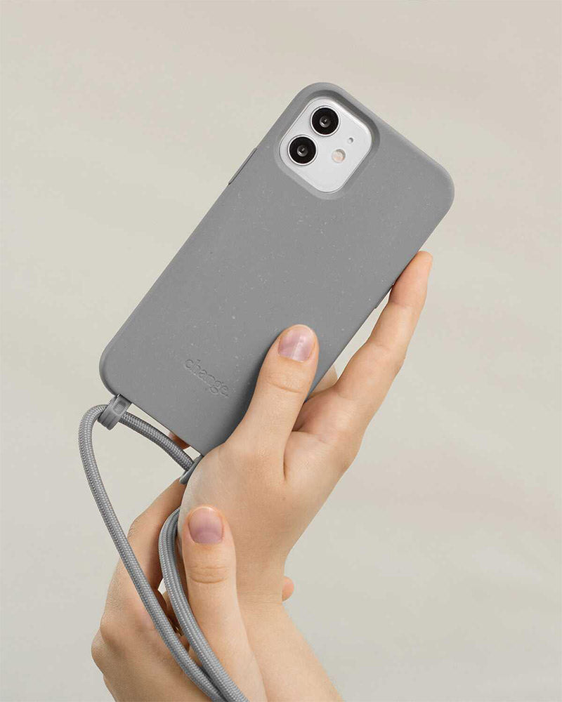 crossbody case iPhone 12 Mini Grey