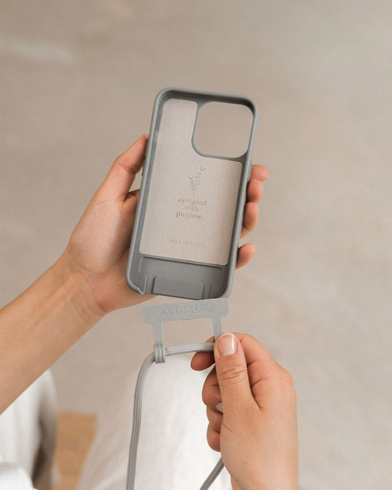 Handykette iPhone 14 Plus Grau